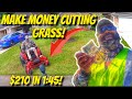 HOW I MAKE MONEY CUTTING GRASS