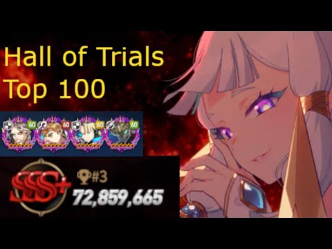 Epic Seven - Hall of Trials Top 100 Team (Semi Auto) 01/08 - 01/29 | Astromancer Elena