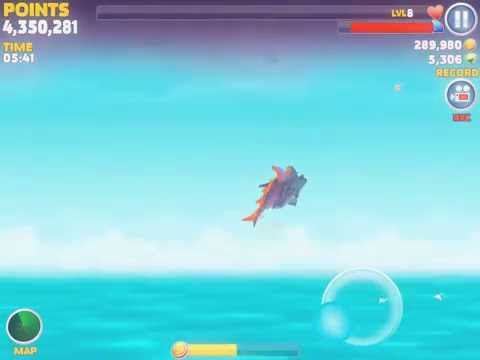 HUNGARY SHARK EVOLUTION PLAYING WITH LAVA SHARK TO LVL 10!!