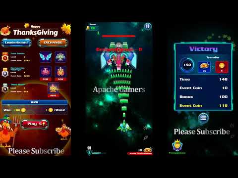 Galaxy Attack: Alien Shooter | Thanksgiving Event 2020 | Level 1 | By Apache Gamers