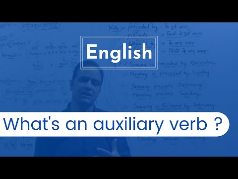 Auxiliary Verbs