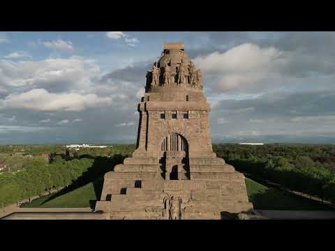Das Völkerschlachtdenkmal in Leipzig