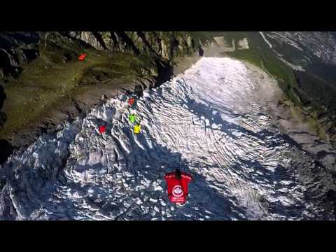 The Most Extraordinary Wingsuit BASE Jump 11 Pilots- 12605FT! Glaciers, Forests and Mountains