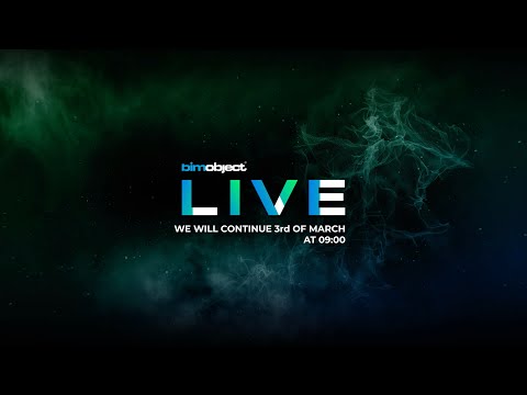 BIMobject LIVE, March 3rd 2020 | Sustainability through Digitisation and Digitalisation