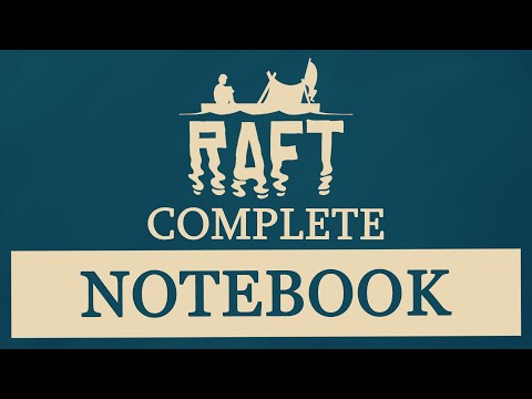 RAFT GAME: Complete Notebook | Journal Notes