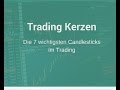 Trading Kerzen Die 7 wichtigsten Kerzen Trading Kerzen Die 7 wichtigsten Kerzen