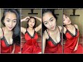 Cewek TOGE Lingerie Merah Goyang Ebot Live Bigo