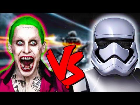 Joker Vs Stormtrooper Army - Epic Battle - Injustice 2 Star Wars Mod