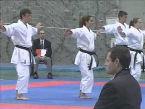 Espectacular éxito de los karatecas torremolinenses Antonio García y Jessica Moreno