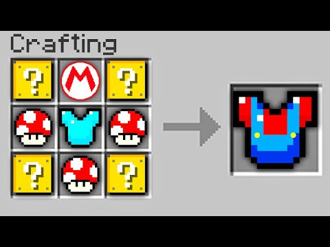 ShadowApples - Minecraft UHC but I can secretly craft 'Super Mario Armor'...