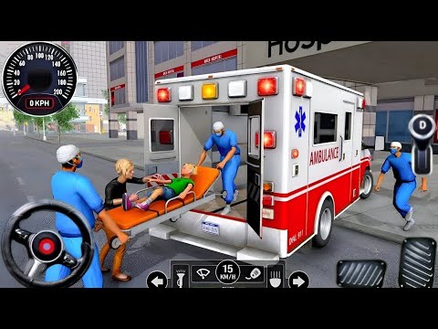 Ambulance Rescue City Driving 3D - 911 Rescue Emargency Van Simulator - Android Gameplay part-1