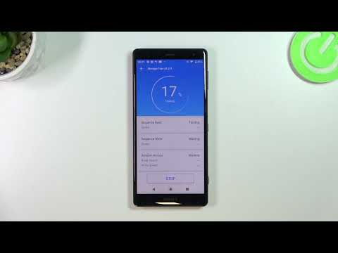 ANTUTU Storage Speed Test of SONY Xperia XZ2