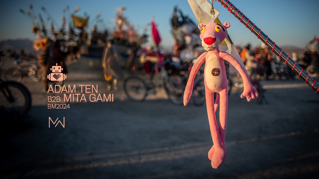 Adam Ten & Mita Gami @ Robot Heart x Mayan Warrior Link Up, Burning Man, United States 2024-09-03