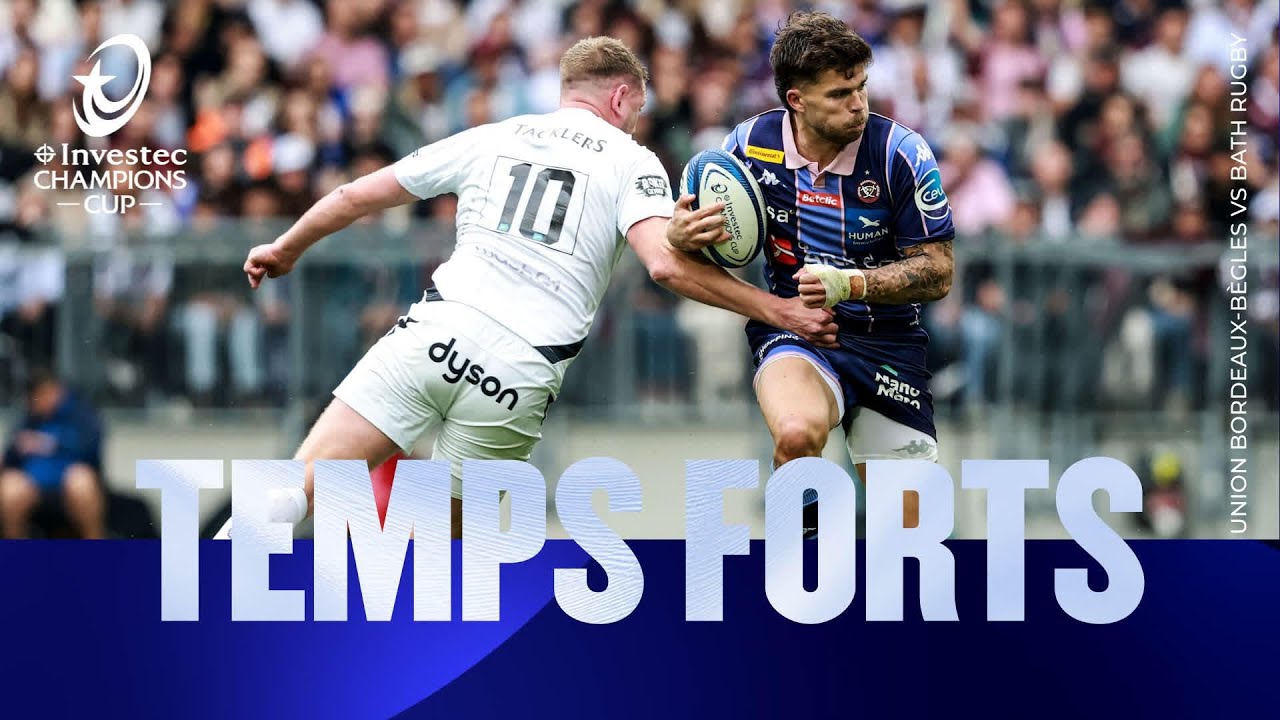 Temps Forts - Union Bordeaux Bègles v Bath Rugby | Investec Champions Cup 2025/26