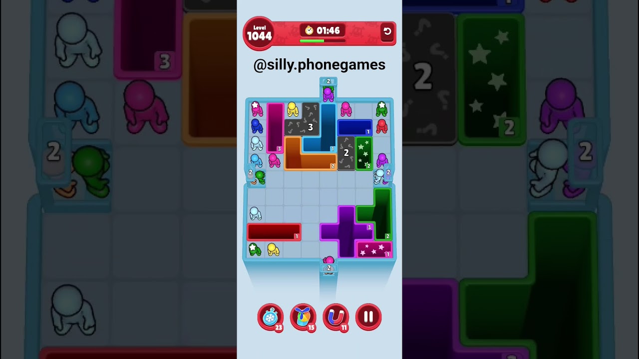 Drop Away Level 1044 Walkthrough Solution