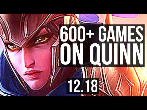 QUINN vs GANGPLANK (TOP) | 4.1M mastery, 7/1/3, 6 solo kills, 600+ games | EUW Master | 12.18