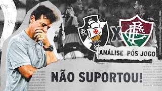 FERNANDO DINIZ NÃO É MAIS TREINADOR DO VASCO! | ANÁLISE PÓS-JOGO | VASCO 0 X 1 FLUMINENSE