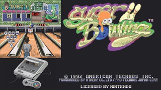 Super Bowling SNES - C&M Playthrough