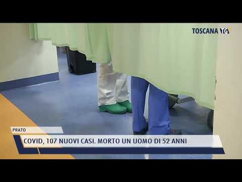 2021-04-24 PRATO - COVID, 107 NUOVI CASI. MORTO UN UOMO DI 52 ANNI