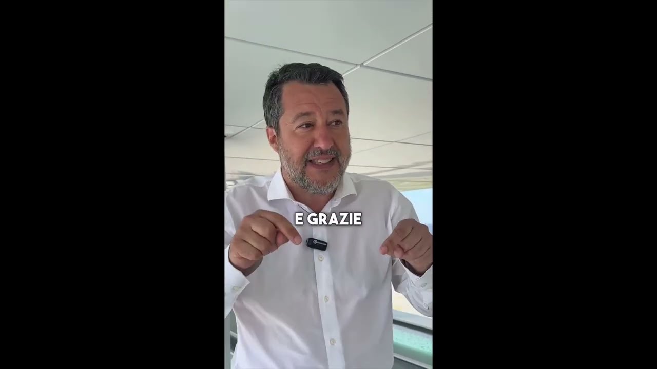SALVINI: "A REGGIO CALABRIA SIAMO PASSATI DA DUE A QUINDICI VOLI GRAZIE AI NOSTRI INVESTIMENTI"