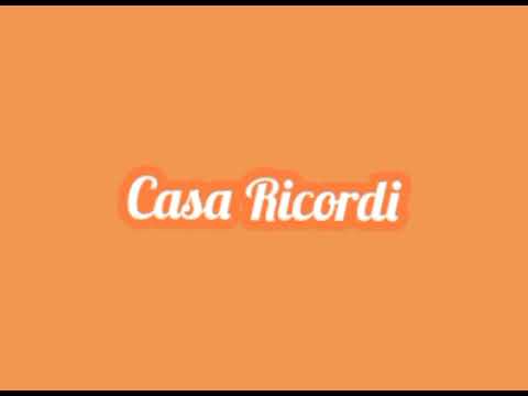 Casa Ricordi - Marcia