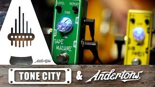 Video thumbnail for Tone City Tape Machine Delay Pedal - Great Vintage Sounding Delays & Echo by Andertons Music Co