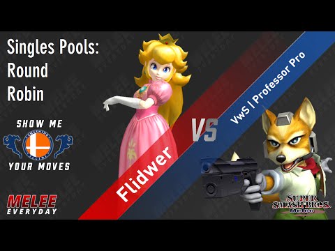 SMYM 17 - Flidwer (Peach) vs. VwS | Professor Pro (Fox) - SSBM - Singles Pools, RR