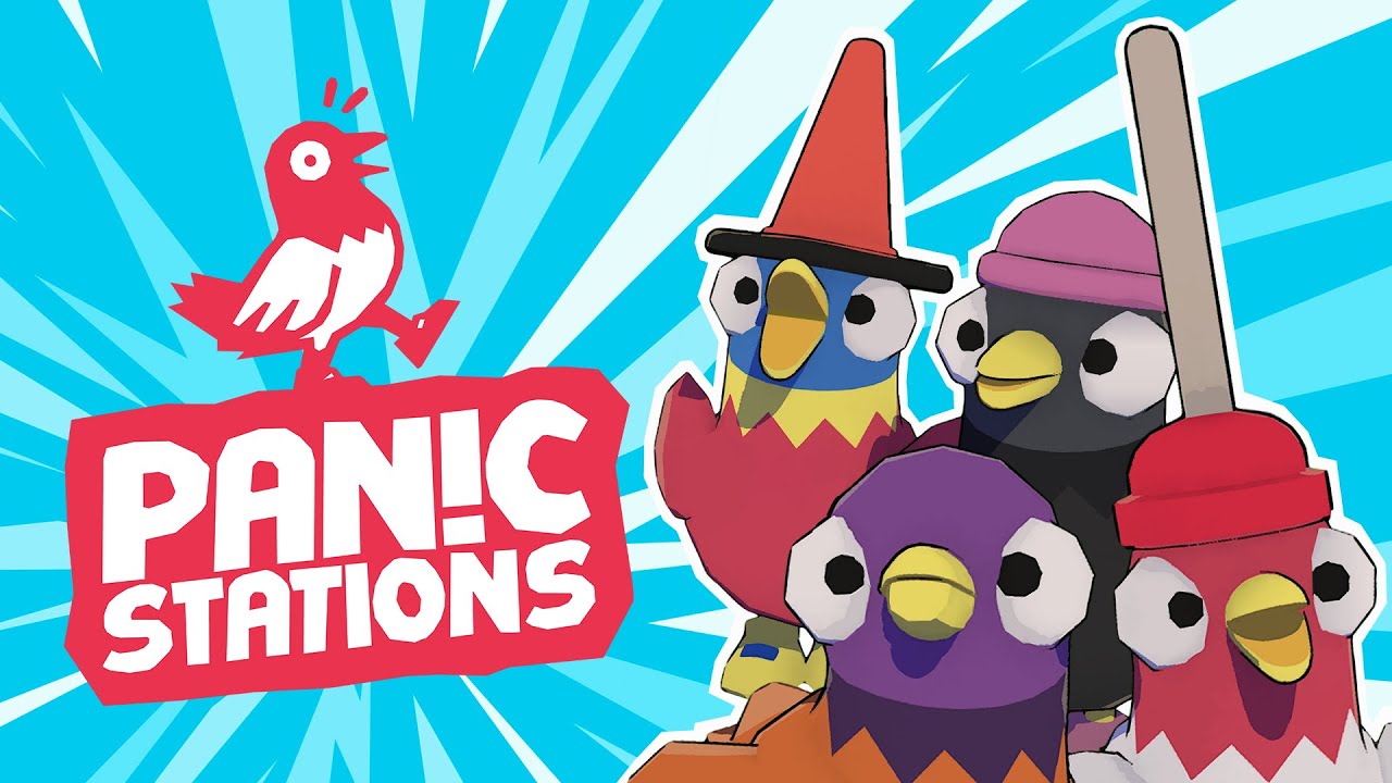 PANIC STATIONS! 🐦 A brand new game studio run by pigeons! - YouTube