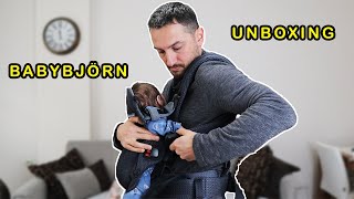 BabyBjorn Baby Carrier Harmony Unboxing & Newborn Demonstration & Review