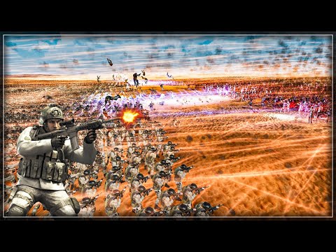 80.000 Nicola Tesla vs 1 Million Modern Soldiers - UEBS 2 Gameplay