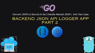 Download the video "Building a JSON Data Transformer API in Go Convert JSON to Struct, Handle Nested Data Part-2| Golang"