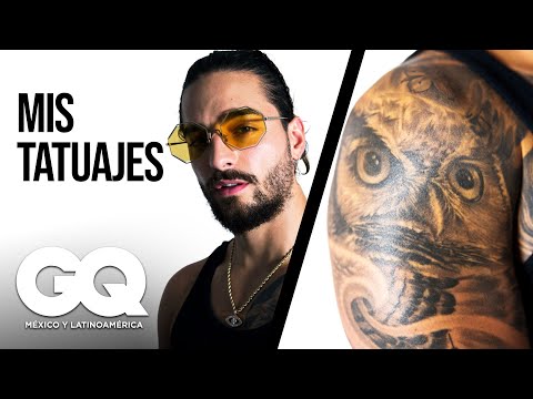 Maluma nos explica el significado de sus tatuajes | GQ México y Latinoamérica