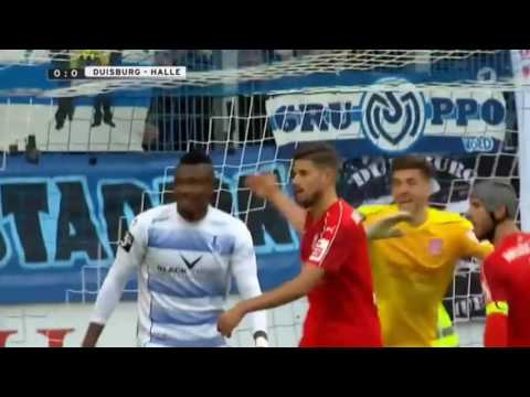 MSV Duisburg vs. Hallescher FC (3.Liga 14.Spieltag 2016/2017)