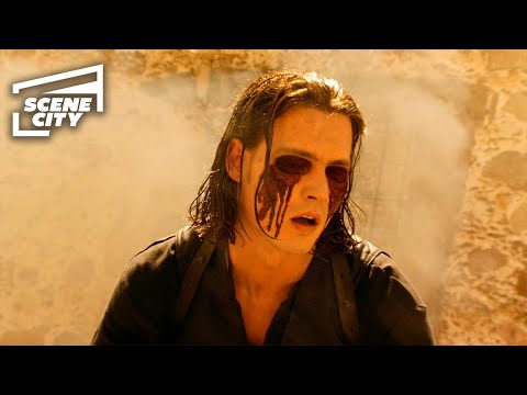 Once Upon a Time in Mexico: Final Gun Fight Scene (Johnny Depp HD Clip)