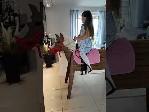 kocham konie, koń ogrodowy #konie #hobbyhorse #hh #koniedrewniane #konieogrodowe #horse