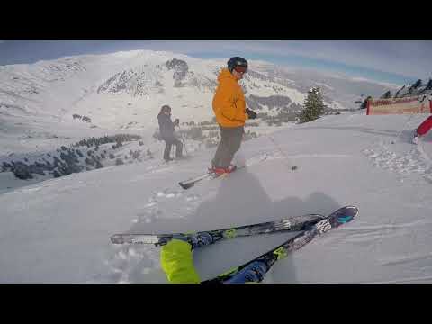 Awesome crash on Harakiri slope Zillertal