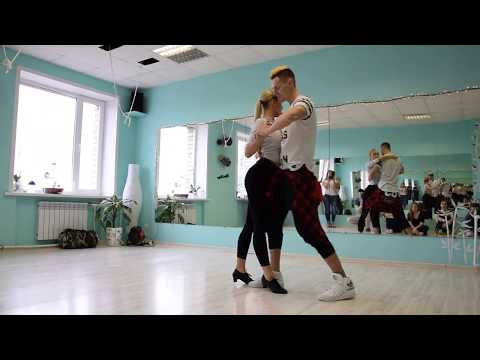 Aleksandr Karlov Katy Scarlett   Kizomba tricks   Tver 16 04 17