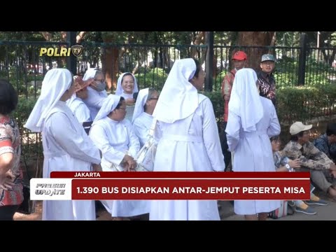 PRESISI UPDATE : JELANG MISA AGUNG SRI PAUS DI GBK 05/09/2024 14.00