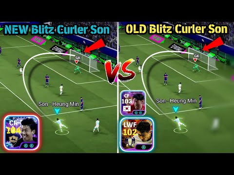 Best Blitz Curler Son Challenge 🤔 Watch New Mls Son + Old Son Blitz 🔥 | Best Blitz Son 🤔 | efootball