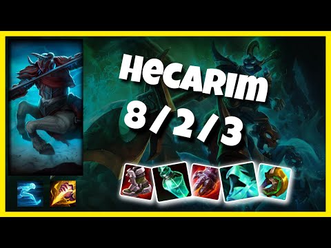 Hecarim vs Viego EU Challenger JUNGLE (8/2/3) - v11.2