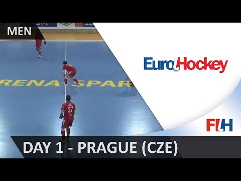 EuroHockey Indoor Championship (Men) - Prague (CZE) - Day 1