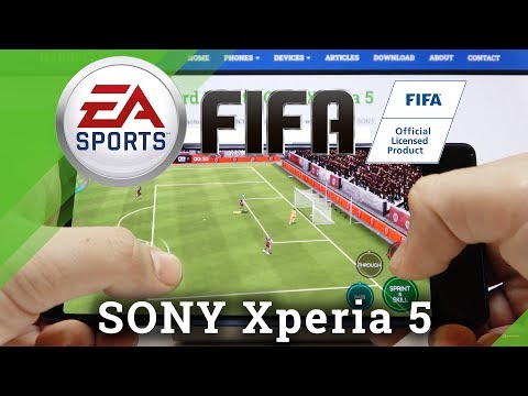 Playing FIFA Mobile on SONY Xperia 5 – Short Gameplay and Settings
