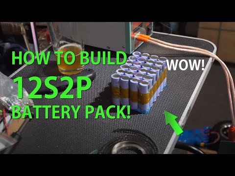 How to Build 12S2P DIY Electric Skateboard Battery Pack! - Part 1