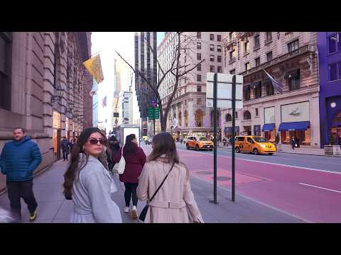NEW YORK Live Walking Around Manhattan, 5th and 6th Ave