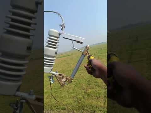 Drop out fuse connecting#lineman #fuse #pollibiddut #work
