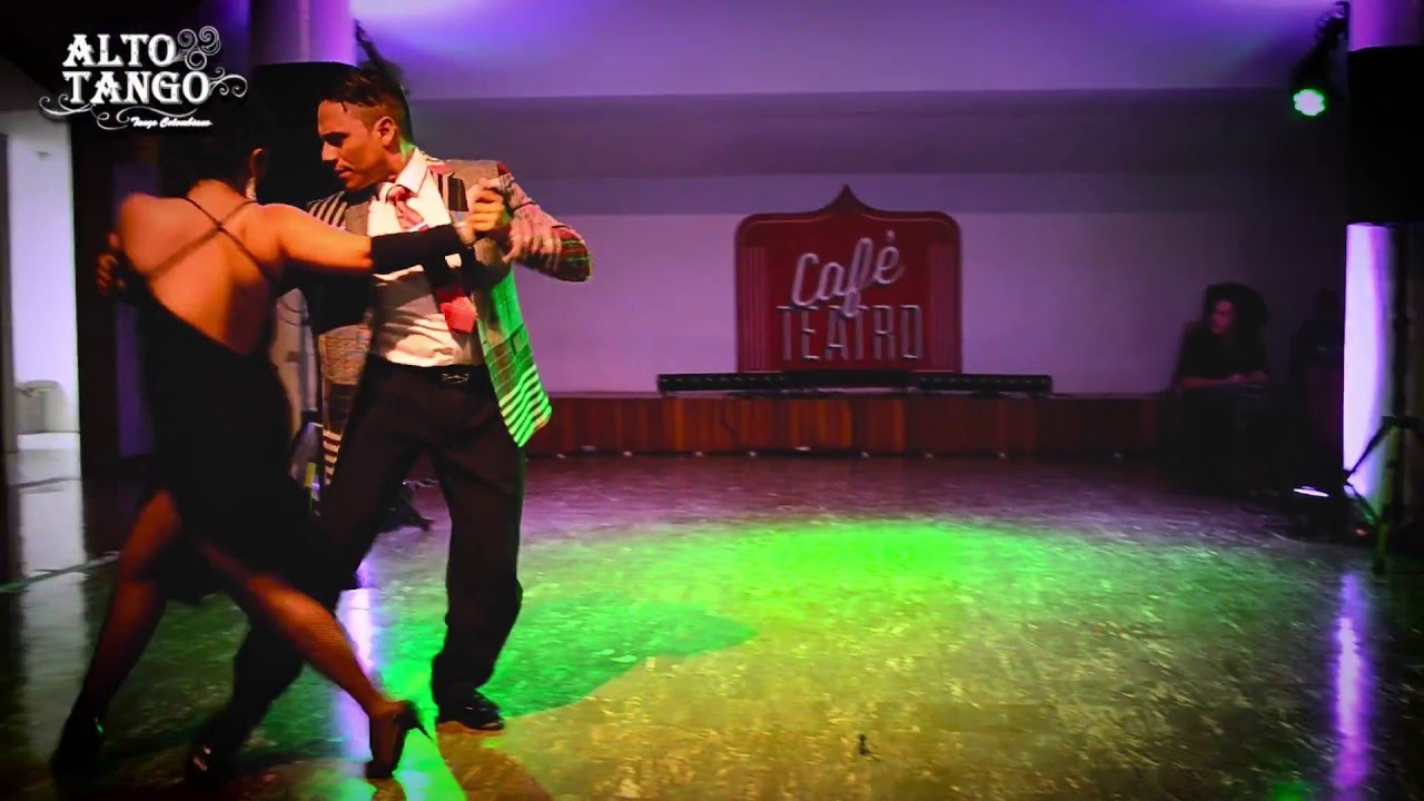Marcelo Mesa y Natalia Perez, Milonga "Pizpireta"- Tango Colombia. 1