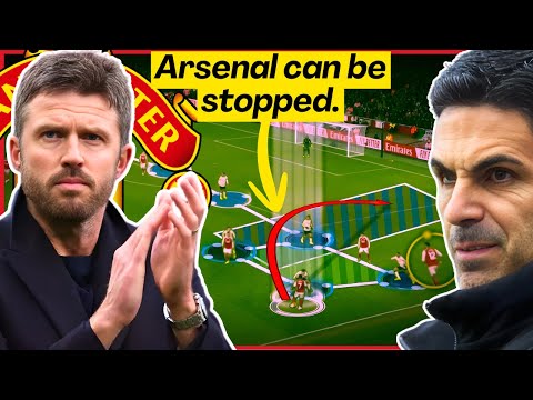 How Carrick Can DISRUPT Arteta’s Tactical System | Man United V Arsenal | Opposition Analysis