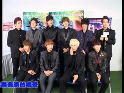 110925 Super Junior Interview before CCTV J-POP K-POP C-POP Music Festival