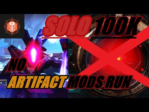 Solo 100k Nightfall: Without Using Artifact Mods - 950 Legend Mode - Titan (All Champions Killed)