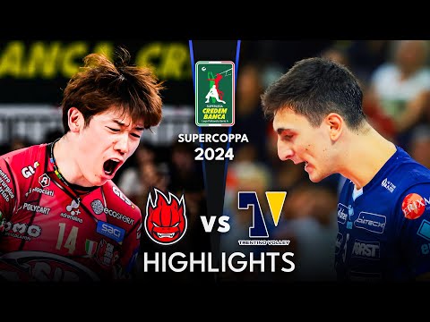 PERUGIA vs TRENTINO | Highlights | Supercoppa FINAL 2024